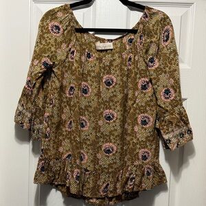 Natalie Martin Floral Print Women's Top